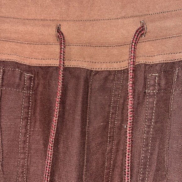 ANTHROPOLOGIE THE NOMAD  BROWN JOGGER PANT Size Med NWOT - Picture 5 of 11